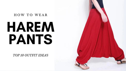 how-to-wear-harem-pants-10-outfit-ideeën