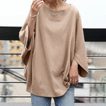 Batwing Sleeves Oversized T-Shirt