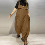 Plus Size Wide Leg Loose Overall