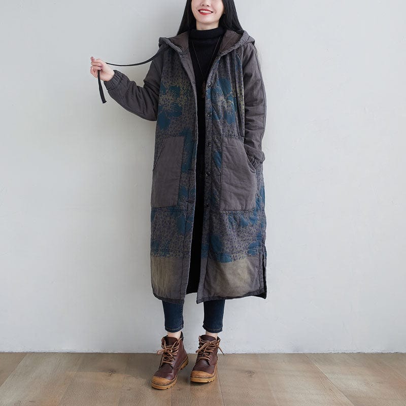Buddha Trends als Foto / One Size Patchwork Padded Parka