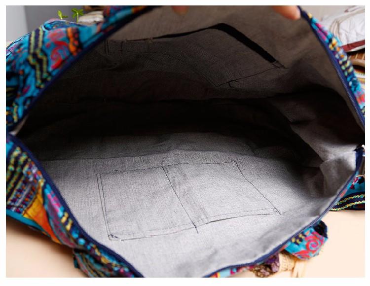 Bolsas de algodão com tendências de Buda Bolsa mensageiro boêmio