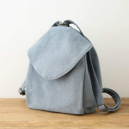 Small Handmade Cotton Backpack