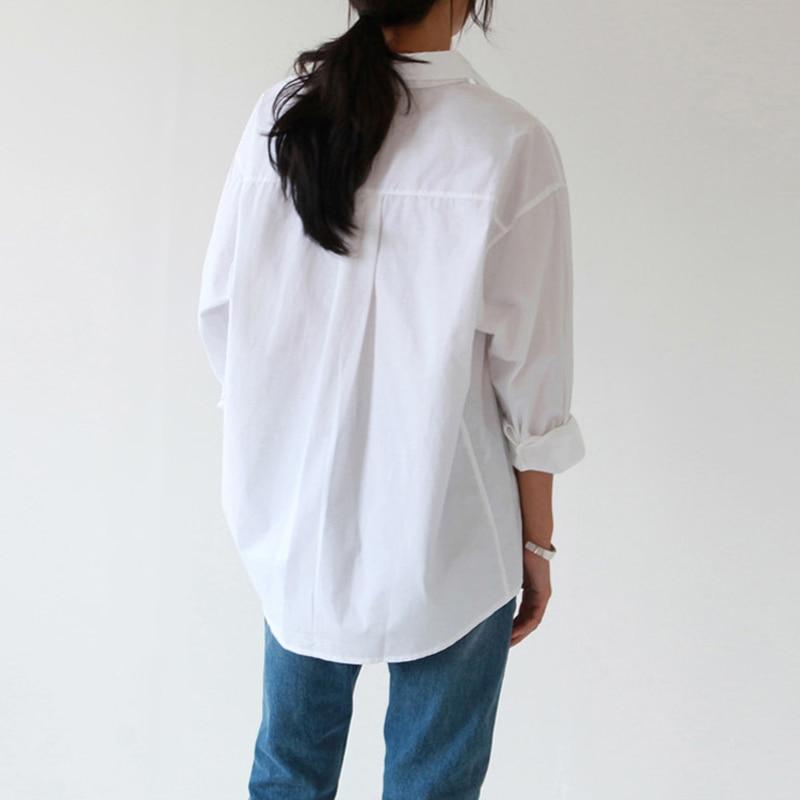 Buddha Trends Basic Feel White Button Up חולצה