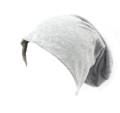 Buddha Trends Beanie Hats Bonnet décontracté ample gris clair