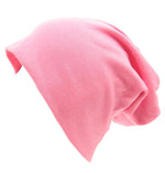 Buddha Trends Beanie Hats Light Pink Slouch Fit Casual Beanie