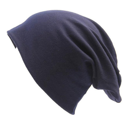 Beanie Hats di Buddha Trends Berretto casual dalla vestibilità morbida blu scuro