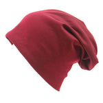 Buddha Trends Beanie Hats Berretto casual Slouch Fit vino rosso