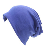 Buddha Trends Beanie Hats Royal blue Slouch Fit Casual Beanie