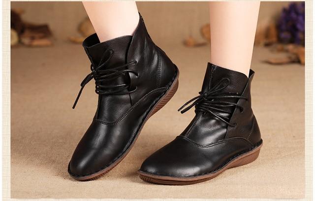 Nabu mollis Leather Ankle Boots