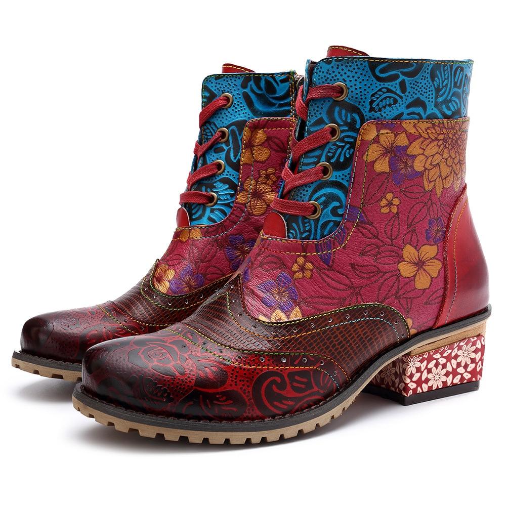 Ботинки в стиле хиппи в стиле бохо с цветочным принтом Buddha Trends