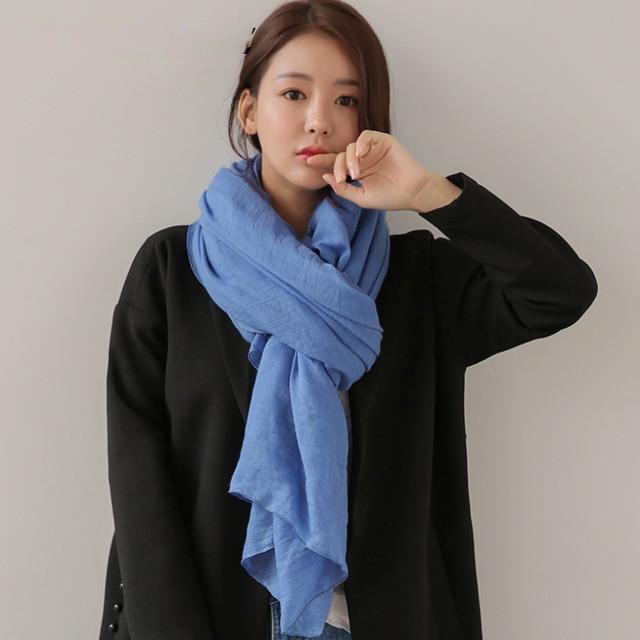 Buddha Trends blue Pure Colors Oversized Shawls
