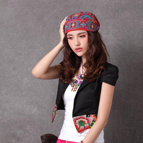 Buddha Trends Boho Hippie Embroidered Hat