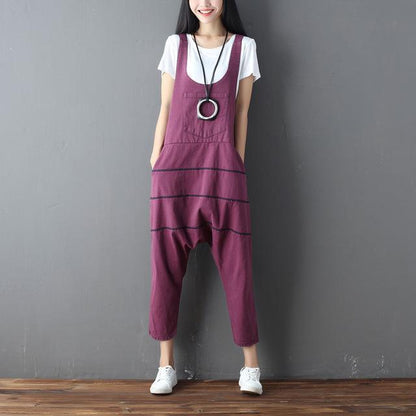 Buddha Trends Burgundy / One Size Low Crotch Loose Denim Συνολικά
