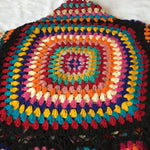 Cardigan hippie fatto a mano in lana 100% cardigan Buddha Trends