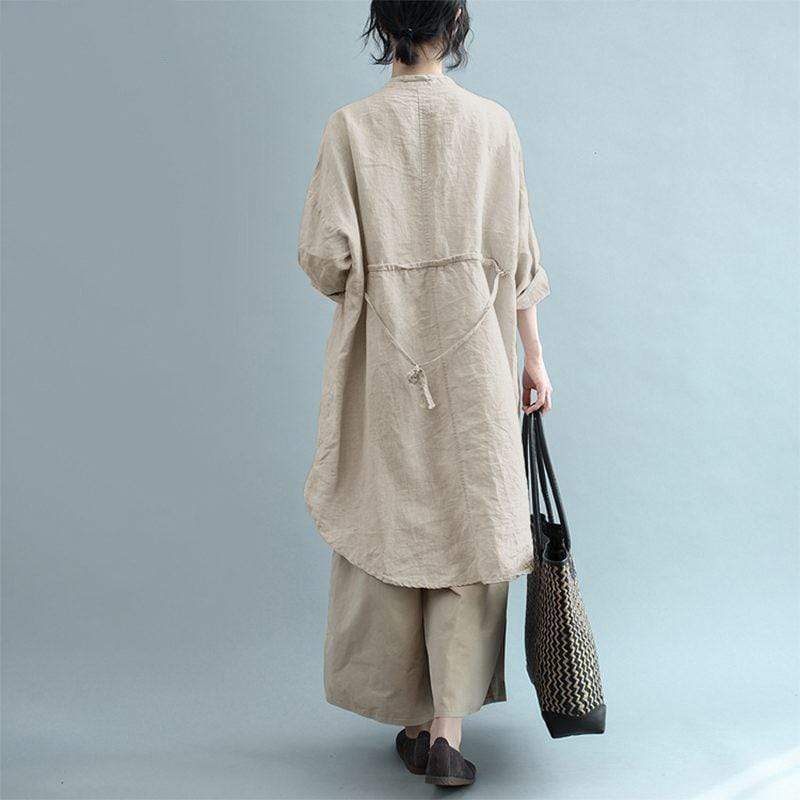 Buddha Trends Casual Oversized Asymmetrical Blouse