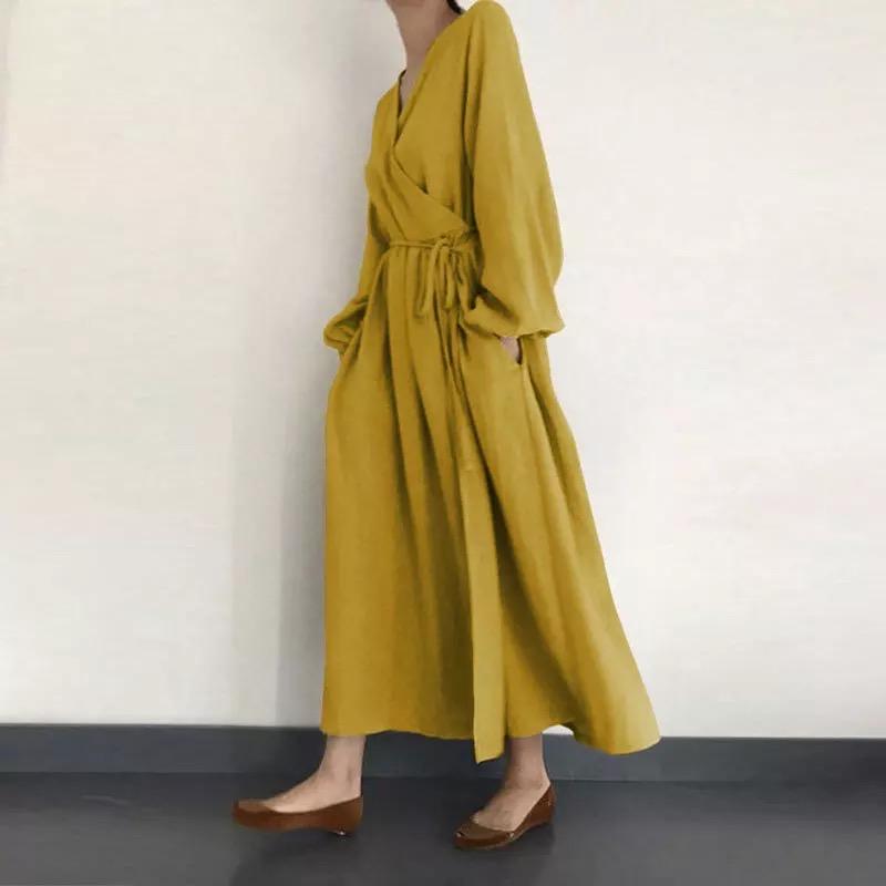 Buddha Trends Casual &amp; Simple Oversized Maxi Dress