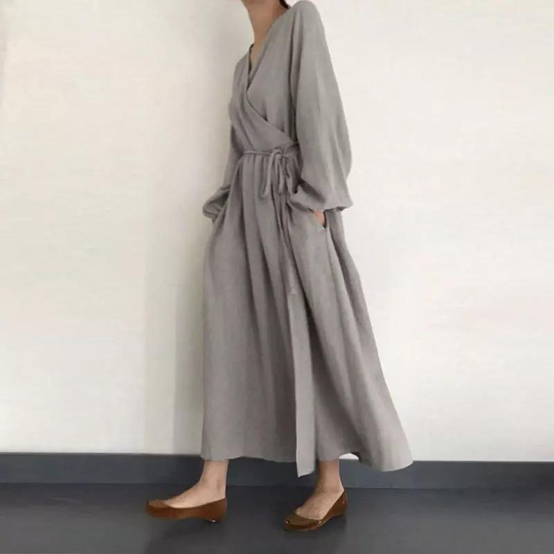 Buddha Trends Casual &amp; Simple Oversized Maxi Dress
