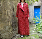 Buddha Trends Chinese Style Fall Trench Coat