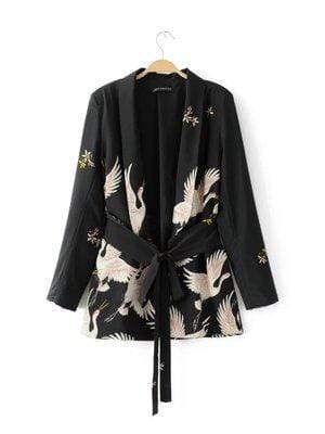 Buddha Trends coat / L Spread Your Wings OOTD 2 Piece Set