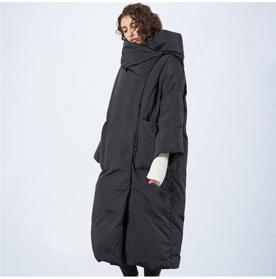 Buddha Trends Coats Mia Long Hooded Puffer Coat