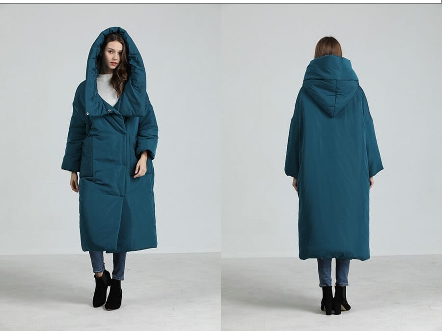 Buddha Trends Coats Mia Long Hooded Puffer Coat