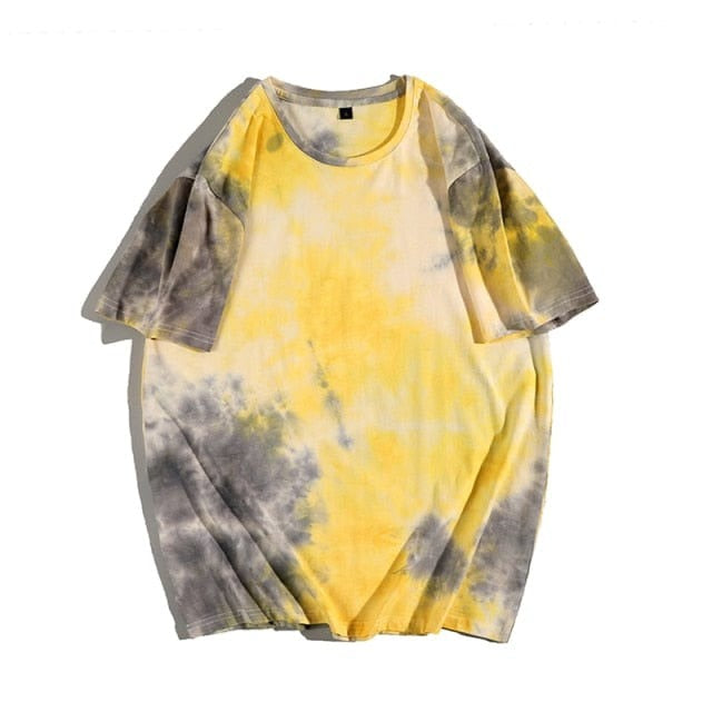 Винтажная оверсайз-футболка с принтом «тай-дай» Buddha Trends Color 1 / M