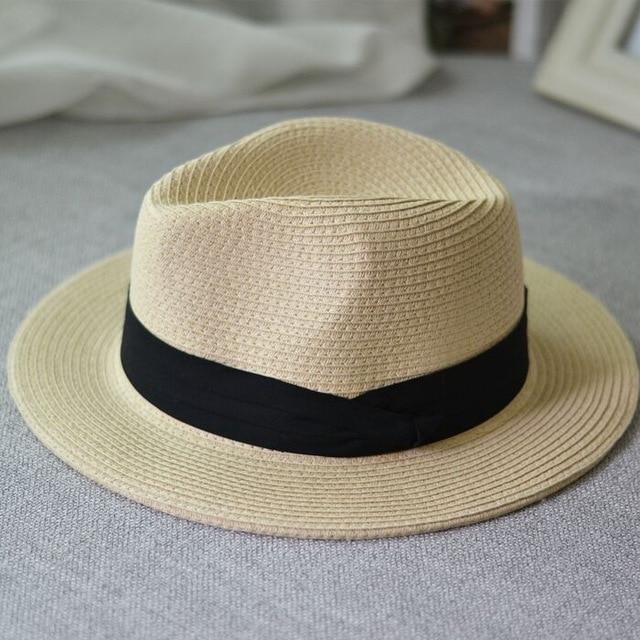 Buddha Trends Cream / One Size Striped Straw Hats