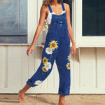 Buddha Trends Dark Blue / M Hippie Peace Floral τζιν συνολικά