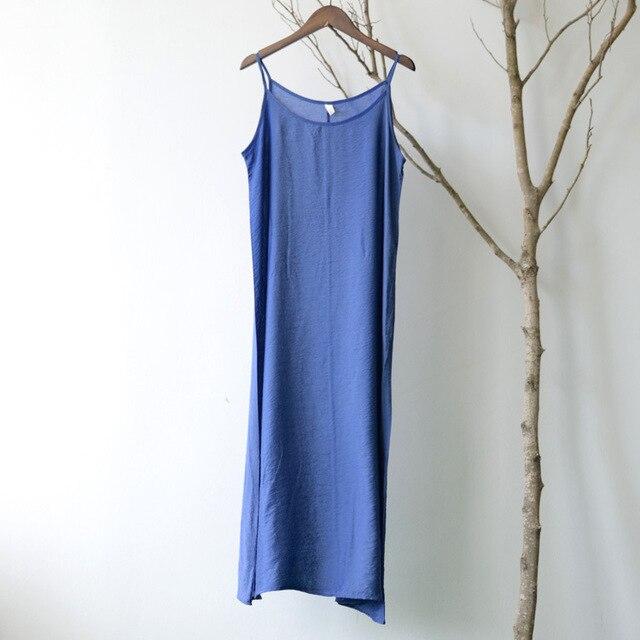 Buddha Trends Dress Blue / L Be Free Košilkové šaty