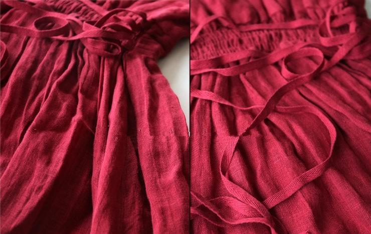 Buddha Trends-kjole Fet og sexy rød sigøynerkjole | Mandala