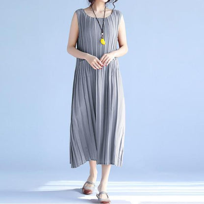 Φόρεμα Buddha Trends Bright Destiny Πλισέ Midi Φόρεμα