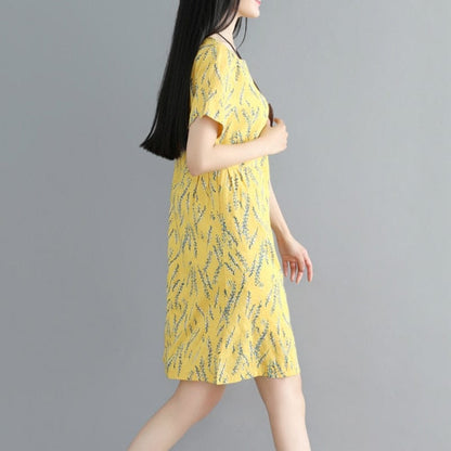 Buddha Trends Dress Dimitra Floral Short Dress
