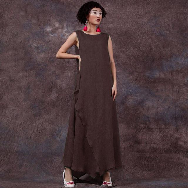Buddha Trends Dress Gypsy Soul Splývavé letní šaty
