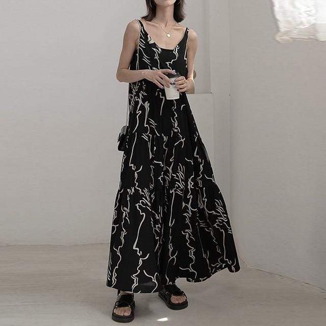 Buddha Trends Kleid Luna Bohemian Maxi Kleid