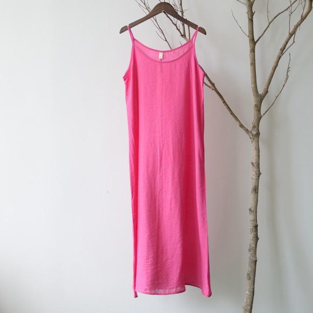 Buddha Trends Dress Rose / L Be Free Camisole Dress