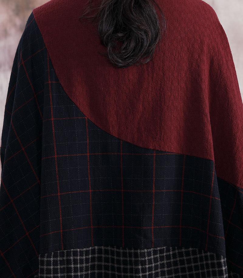Robe patchwork à carreaux Simple Truth | Nirvana