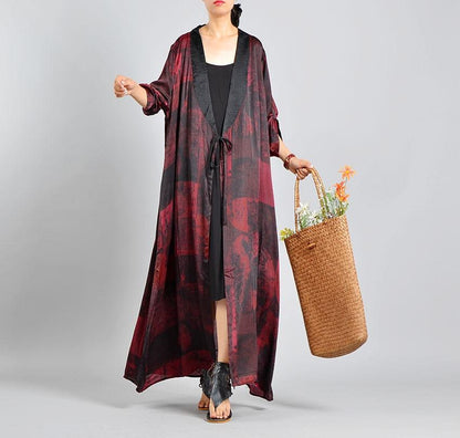 Buddha Trends Dress Skye LAETUS Patchwork Prints Maxi Dress | Nirvana