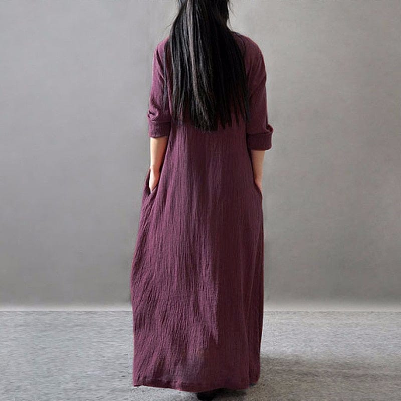 Buddha Trends Dress Vintage Gypsy Maxi φόρεμα