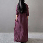 Buddha Trends Dress Vintage Gypsy Maxi Dress