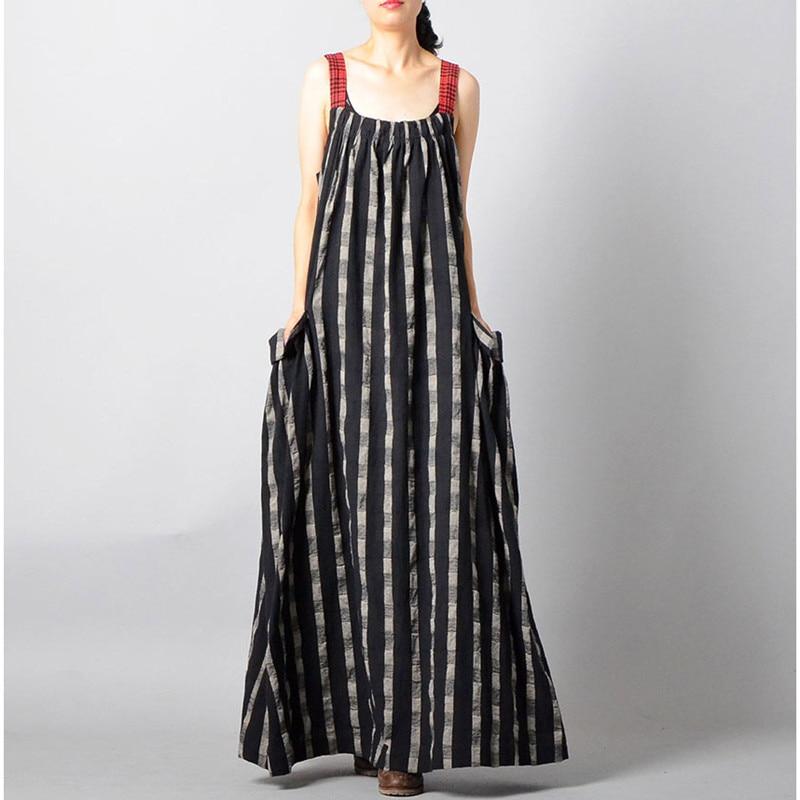 Budda Trends Sukienka w stylu vintage, z dekoltem w kształcie litery V, w kratę | Nirwana