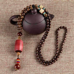 Gavāṃpati Tribal Bodhi Wood Mala Beads