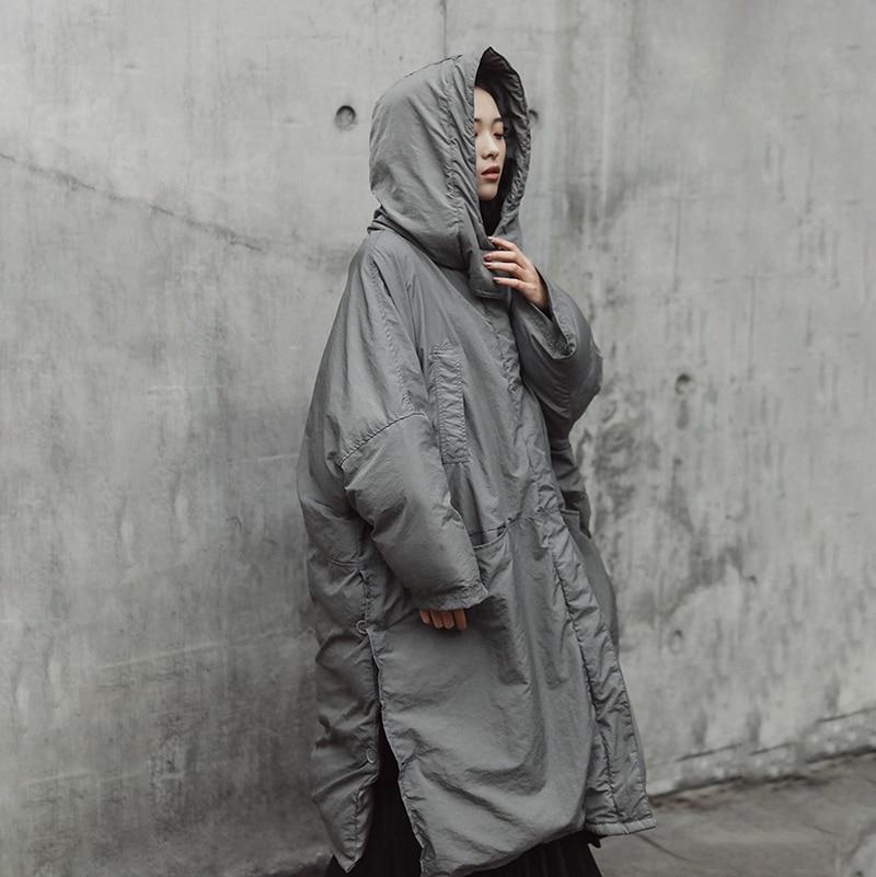 Buddha Trends Grey / One Size Extreme Oversized Grey Puffer Coat