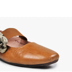 Buddha Trends Handgemaakte Floral Leather Shoes
