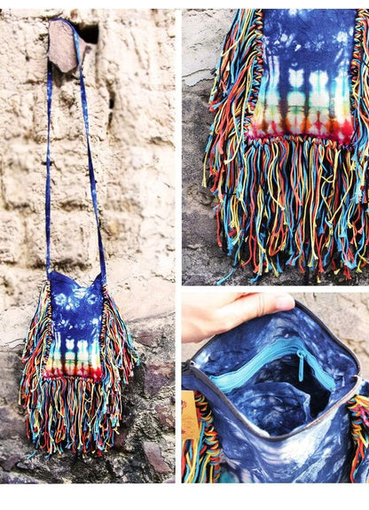 Handgemachte Tie Dye Hippie Tasche