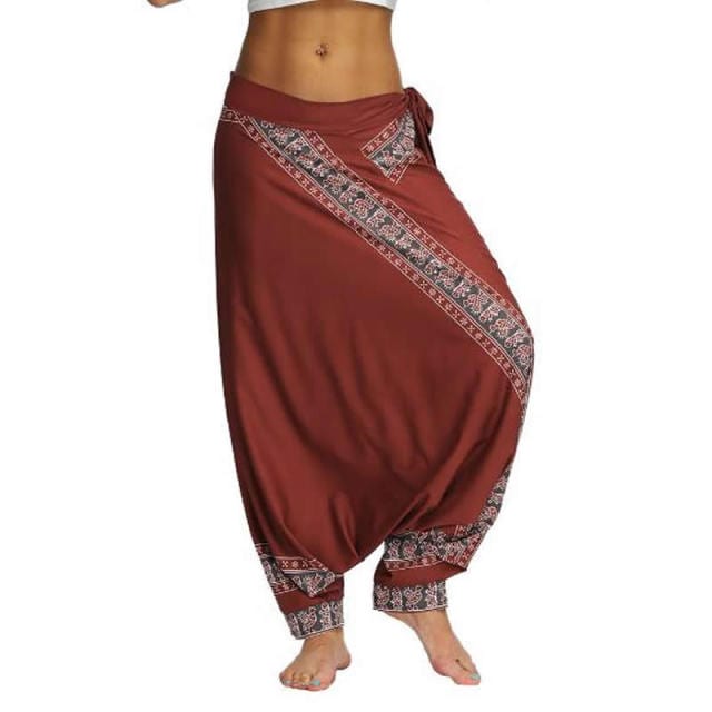 Pantallona Harem Trends Buddha 003 Pantallona Harem me shtresa në stilin Nepal