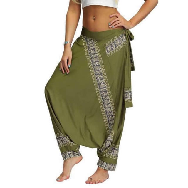 Buddha Trends Harem Pants 004 Nepal Style Layered Harem Pants