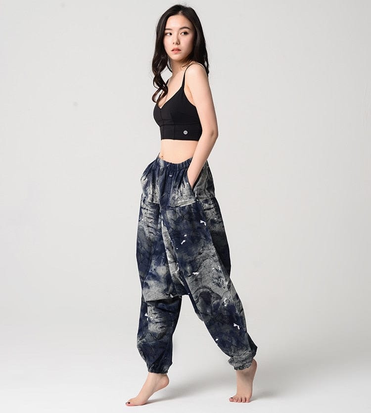 Gradient Color Oversized Harem Pants – Buddhatrends