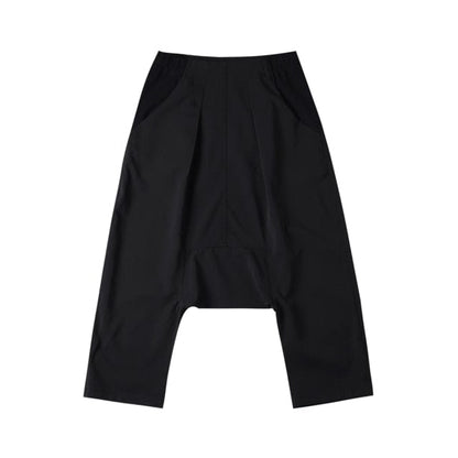 Buddha Trends Haremové kalhoty Černé harémové kalhoty s vysokým pasem | Mileniálové