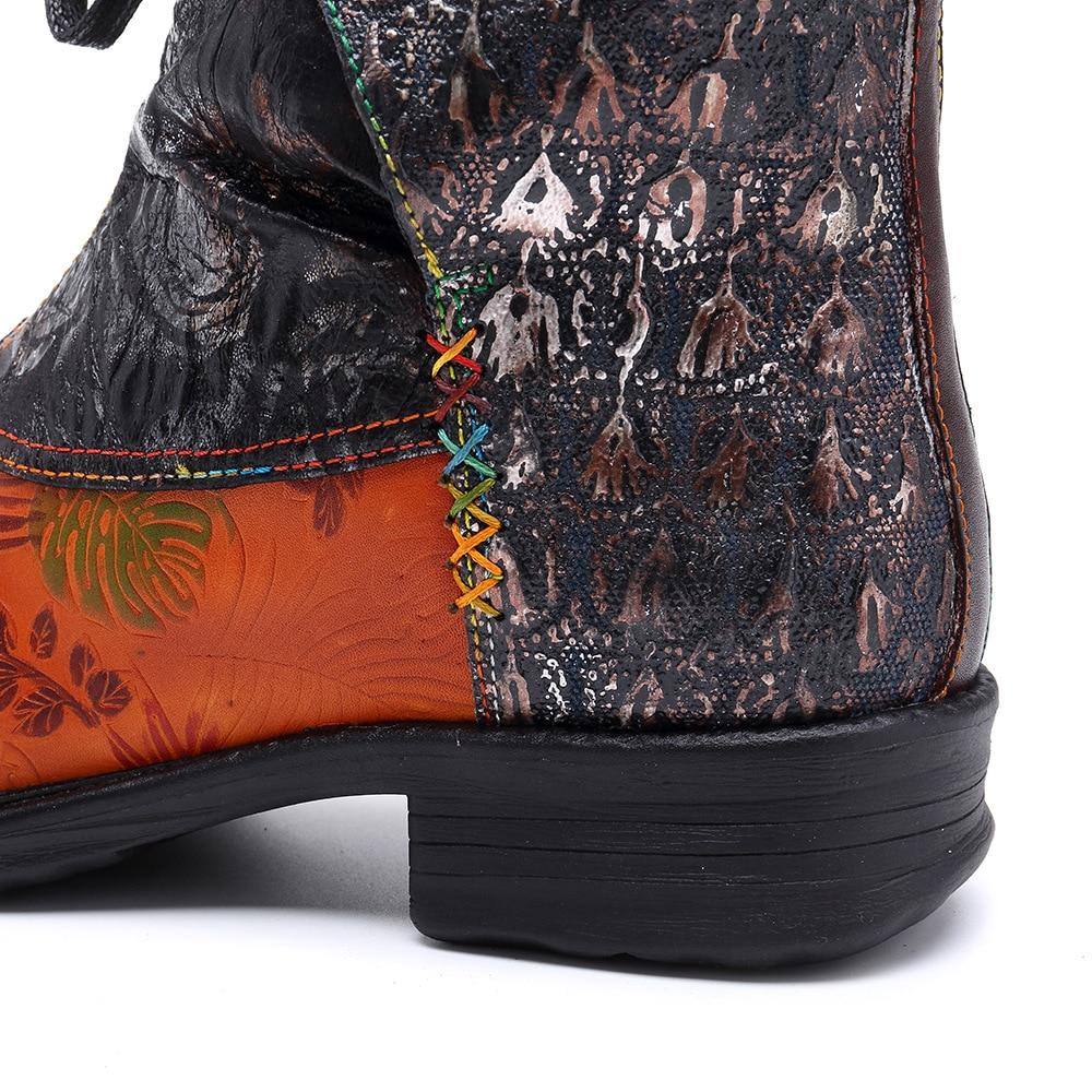 Buddha Trends Huckleberry Boho Hippie Motorcycle Boots