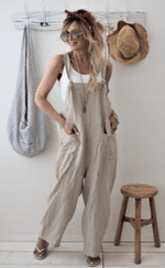 Loose Vintage Plus Size Overall